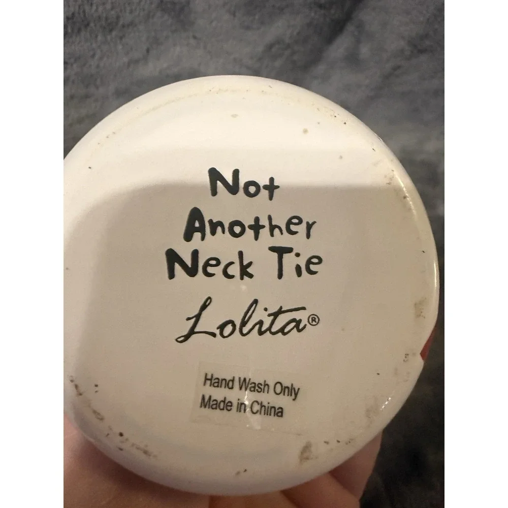 Lolita Fathers Day Not Another Mens Dad‎ Neck Tie Beer Pilsner Glass